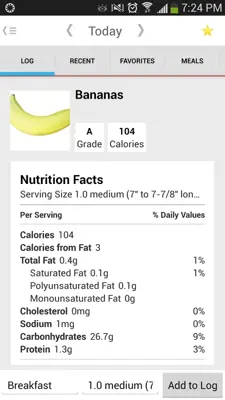 Calorie Counter android App screenshot 3